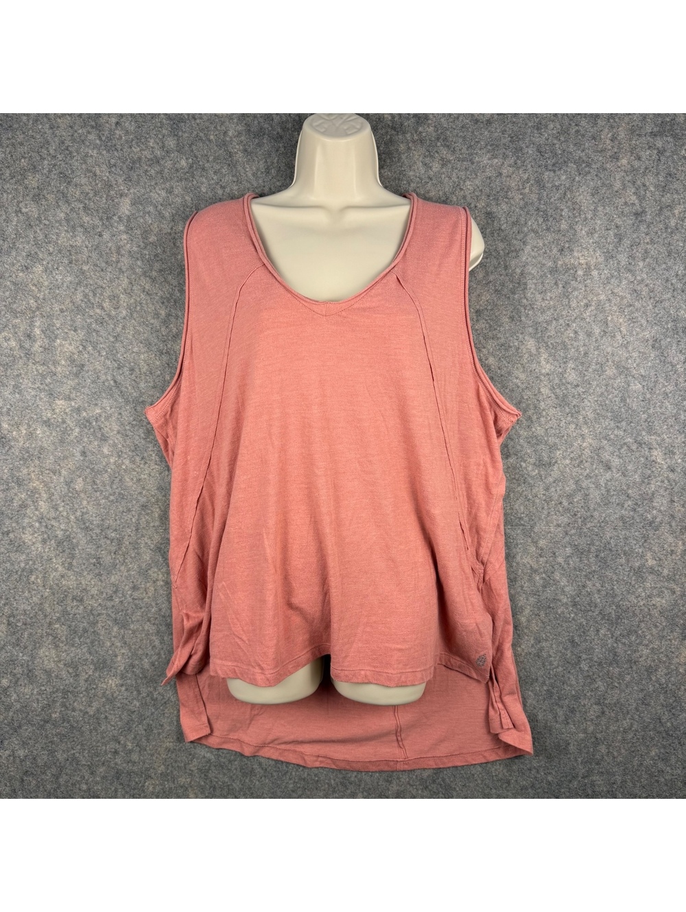 Free People Movement Salmon Sleeveless Oversized Tunic Top Size XS Slouchy 666